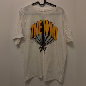 the who band tee 100% cotton